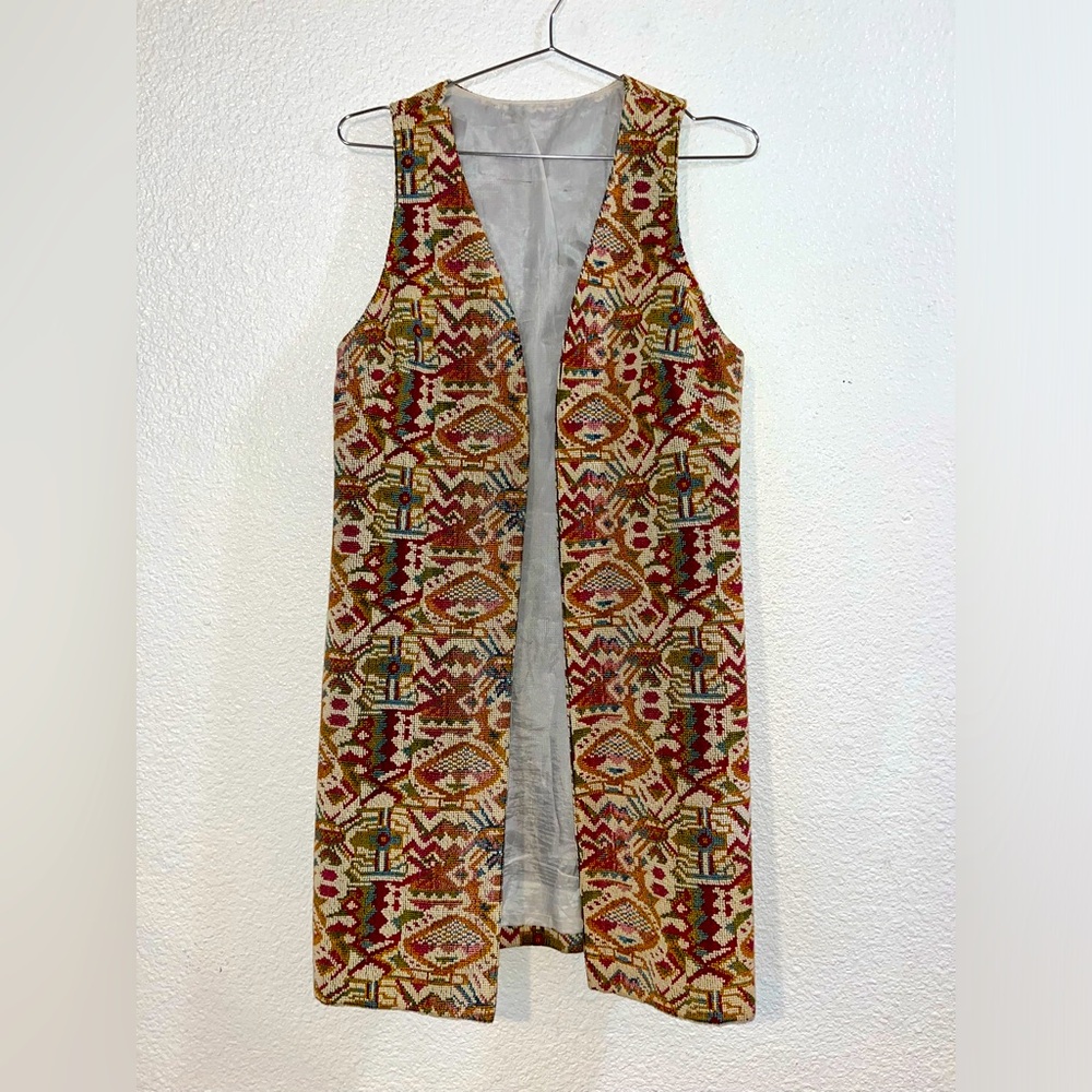 Vintage 1970 knit vest